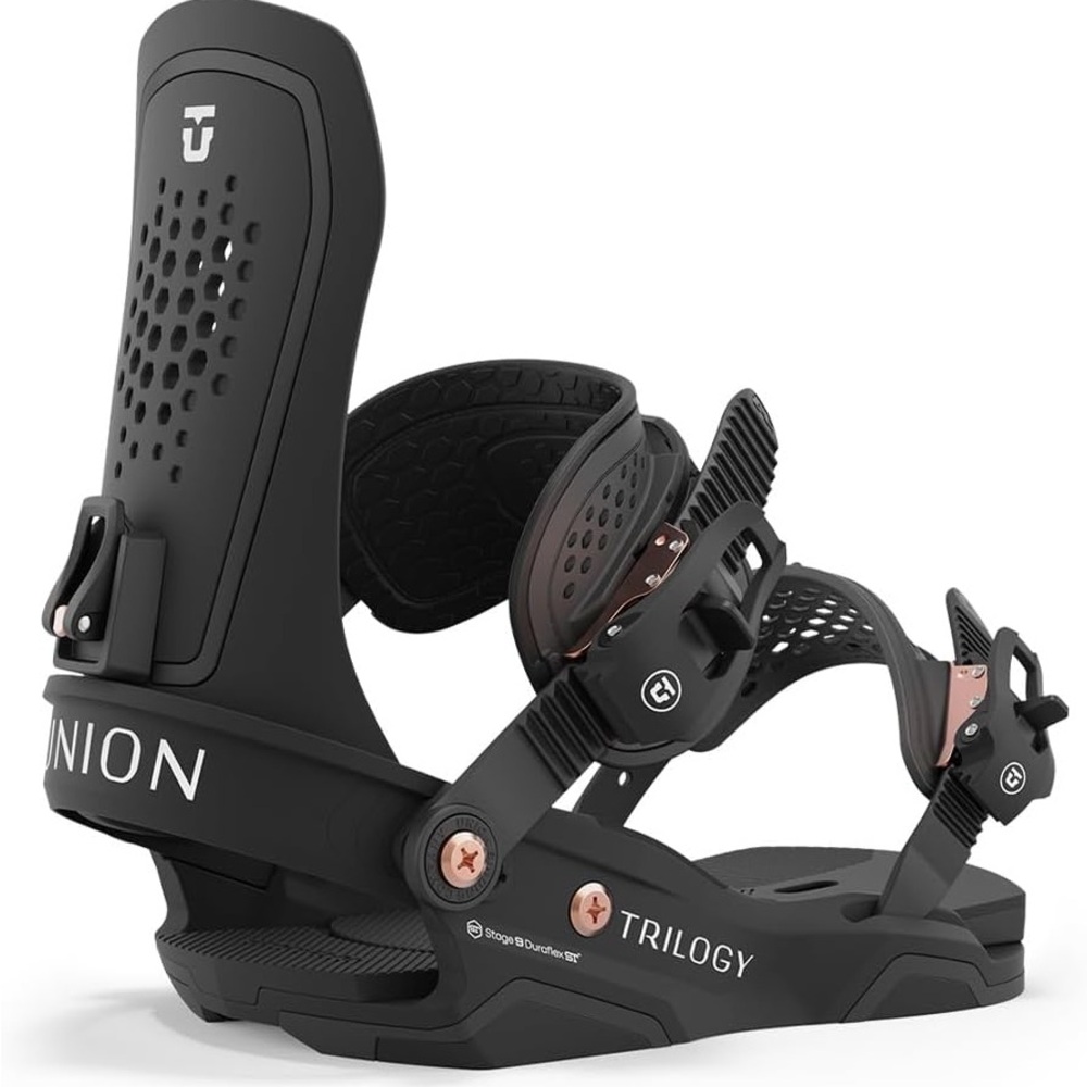 Union Trilogy Black Snowboard Bindings